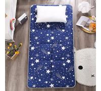 hxoity 5cm Grueso Estampado Colchon Tatami Japones Tela Cepillada Suave con Doble Antideslizante Transpirable Cubrecolchon Acolchado para Dormitorio Y Hogar Plegable Futon Colchon Individual