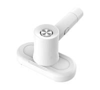 hxoity Aspirador De Colchón Portátil con Eliminación De Ácaros por Luz Azul Y Succión Huracán, Limpiador De Colchones para Ácaros Y Pelo De Mascotas