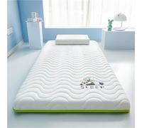 hxoity Colchón Futón Japonés Felpa 8cm Grueso 5 Capas Fibra Soja Plegable Tatami Doble Cara Confort Cama Suelo Hogar Dormitorio Adultos Camping Suave Antideslizante Transpirable Alivio Espalda