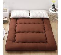 hxoity Colchón Japonés Futon Colchón Tatami para Dormir Grosor: 8-10 Cm Portátil Colchón para Sofá Cama Esterilla Plegable para Dormitorio Esterilla Doble para Dormir para Niños Y Niñas