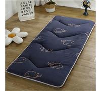 hxoity Colchón Japonés para El Suelo Colchón Japonés Futón Esterilla Tatami para Dormir Grueso Plegable Esterilla Tatami Enrollable Colchones para Invitados Colchón Individual para El Suelo