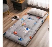 hxoity Colchón Japonés para El Suelo Colchón Japonés Futón Esterilla Tatami para Dormir Grueso Plegable Esterilla Tatami Enrollable Colchones para Invitados Colchón Individual para El Suelo