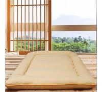 hxoity Colchón para Dormir Tatami Soft Not-Slip Colchón De Futón Japonés Engrosar 10 Cm Alfombra De Rollo Plegable Portátil Estera De Campamento Niñas para Estudiantes para Adultos