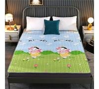 hxoity Colchón para Niños Tatami Tapete para Dormir Soft Not-Slip Colchón Plegable Dormitorio De Estudiante De Futón Japonés Almohadilla De La Cama Alfombra De Cama De Sofá Reclinable
