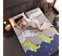 hxoity Colchón para Niños Tatami Tapete para Dormir Soft Not-Slip Colchón Plegable Dormitorio De Estudiante De Futón Japonés Almohadilla De La Cama Alfombra De Cama De Sofá Reclinable