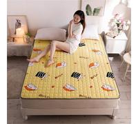 hxoity Colchón Plegable Enrollable para Dormitorio De Estudiantes Fina Esterilla Tatami Colchoneta De Dormir Tatami Colchón De Futón Japonés Suave Que No Se Desliza Almohadilla para Cama En El Piso