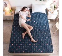 hxoity Colchón Plegable Enrollable para Dormitorio De Estudiantes Fina Esterilla Tatami Colchoneta De Dormir Tatami Colchón De Futón Japonés Suave Que No Se Desliza Almohadilla para Cama En El Piso