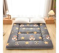hxoity Colchón Tatami Japonés Plegable De 10cm De Grosor Relleno De 3 Capas De Algodón Suave Transpirable Alfombra De Suelo Colchón Futón Enrollable Portátil Ahorro De Espacio para Dormitorio Camping