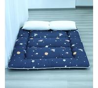 hxoity Colchoneta Tatami Grosor 10 Cm Colchón Japonés Futon Colchoneta para Suelo Colchones Transpirable para Las 4 Estaciones Suave Y Antideslizante Colchón Futon Plegable para Dormitorios