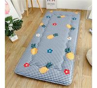 hxoity Dormitorio Soltero Tatami Colchón 4 Cm Engrosarse Tatami Tapete para Dormir Colchón De Futón Japonés Llegada De La Cama De Invitados Estera De Dormitorio De Estudiante Plegable para Dormir