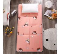 hxoity Portátil Tatami Tapete para Dormir Plegable Engrosar 4 Cm Colchón De Suaves No Deslizantes Colchón De Futón Japonés Alfombra De Rollo Plegable Niñas para Adultos para Adultos