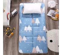 hxoity Portátil Tatami Tapete para Dormir Plegable Engrosar 4 Cm Colchón De Suaves No Deslizantes Colchón De Futón Japonés Alfombra De Rollo Plegable Niñas para Adultos para Adultos