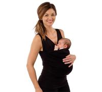 hxoity Top Maternidad con Bolsa Delantera para Mamás Canguro | Bolsa Delantera Manos Libres Para Mamás Canguro Para Guardar Lo Esencial Tela Suave Transpirable Comodidad Posparto