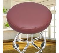 HXOUTGKP Bar Stool Covers Stretch Vanity Stool Slipcover 30-38/30 * 40Cm Jacquard Chair Seat Slipcovers/54#/30Cm