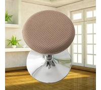 HXOUTGKP Bar Stool Covers Stretch Vanity Stool Slipcover 30-38/30 * 40Cm Jacquard Chair Seat Slipcovers/30#/30-36Cm