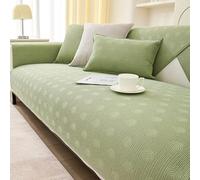 HXOUTGKP Funda de Sofá de 3, 2 O 4 Plazas en Forma de L, Fundas para Sofá Esquinero Y Fundas Verdes Acolchadas con Relieve/3#/1Pc 70 * 150Cm
