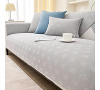 HXOUTGKP Funda de Sofá de 3, 2 O 4 Plazas en Forma de L, Fundas para Sofá Esquinero Y Fundas Verdes Acolchadas con Relieve/2#/1Pc 70 * 150Cm