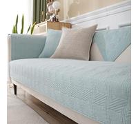HXOUTGKP Funda de Sofá de 3, 2 O 4 Plazas en Forma de L, Fundas para Sofá Esquinero Y Fundas Verdes Acolchadas con Relieve/9#/1Pc 70 * 150Cm