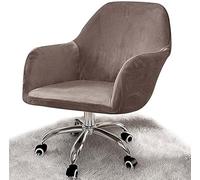 HXOUTGKP Funda Gruesa para Silla Giratoria de Computadora de 1, 2 O 4 Piezas, Funda para Silla Orejera, Funda Protectora para Muebles, Fundas para Brazos Muy Elásticas/C/4Pcs