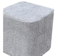 HXOUTGKP Funda para Otomana, Funda para Reposapiés, Funda Elástica Lavable para Otomana, Funda Elástica Desmontable de 35 X 35/40 X 40 cm/a/40 * 35Cm