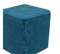 HXOUTGKP Funda para Otomana, Funda para Reposapiés, Funda Elástica Lavable para Otomana, Funda Elástica Desmontable de 35 X 35/40 X 40 cm/D/33 * 33Cm