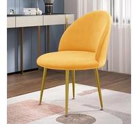HXOUTGKP Fundas para Silla de Maquillaje Duckpik de Terciopelo de 1, 2, 4 O 6 Piezas, Funda para Taburete Redondo con Acento, Respaldo Bajo, Funda para Silla de Comedor, Funda Elástica Alta/M/2Pcs