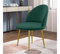 HXOUTGKP Fundas para Silla de Maquillaje Duckpik de Terciopelo de 1, 2, 4 O 6 Piezas, Funda para Taburete Redondo con Acento, Respaldo Bajo, Funda para Silla de Comedor, Funda Elástica Alta/L/1Pcs