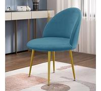 HXOUTGKP Makeup Chair Covers 1/2/4/6Pcs,Round Bottom Stool Accent Low Back Dinning Chair Slipcover/E/4Pcs
