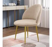 HXOUTGKP Makeup Chair Covers 1/2/4/6Pcs,Round Bottom Stool Accent Low Back Dinning Chair Slipcover/F/2Pcs