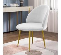 HXOUTGKP Makeup Chair Covers 1/2/4/6Pcs,Round Bottom Stool Accent Low Back Dinning Chair Slipcover/G/6Pcs