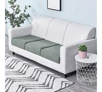 HXOUTGKP Protector/Funda de Sofá Suave de Terciopelo Elástico para Sofá Individual de 1, 2 O 3 Plazas, Funda para Sofá en Forma de L, Funda para Sofá Chaise Longue/D/50-65Cm
