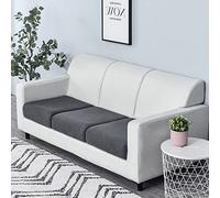 HXOUTGKP Protector/Funda de Sofá Suave de Terciopelo Elástico para Sofá Individual de 1, 2 O 3 Plazas, Funda para Sofá en Forma de L, Funda para Sofá Chaise Longue/B/65-95Cm