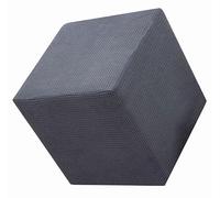 HXOUTGKP Square Ottoman Slipcover With Elastic Bottom Footstool Protector Covers Stool Ottoman Covers Stretch/C/30 * 30Cm