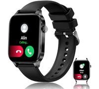 HXQHSTBG Reloj Inteligente Mujer, 1.85" Smartwatch Hombre con Llamadas, Reloj Deportivo Digital con Monitor de Sueño,120+ Deportes Smart Watch con podómetro para Android iOS, IP67 (Negro)