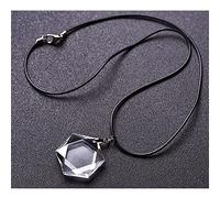 HXSCOO Cuarzo Natural Cristal Transparente Estrella de David Talla Colgante Curación (Size : 1pcs)