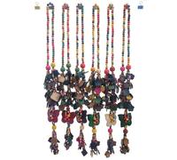 HXSCOO Joyería de viaje Collar largo con cadena de suéter de coco étnico bohemio hecho a mano exótico (Color : 1pc Random 4)