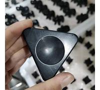 HXSCOO Soporte de Esfera de shungite Natural de 50 mm Base de Bola de Cristal Mineral Negro