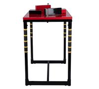 HXSD Mesa de Lucha de Brazos con manija giratoria con Brazo eléctrico,Rojo