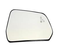 HXVGEGKPYK 1/2 Uds. para Mustang 2015-2020 Versión Americana Advertencia Angolo Ciego Vidrio Espejo ala Convexo Calentado Cristal Espejo Retrovisor(Blind Spot R)