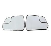 HXVGEGKPYK 1/2 Uds. para Mustang 2015-2020 Versión Asiática Americana Espejo Calefactado Cristal Coche Gran Angular Convexo Cristal Espejo Retrovisor(American L and R)