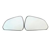 HXVGEGKPYK 1/2 Uds. para Mustang 2015-2020 Versión Asiática Americana Espejo Calefactado Cristal Coche Gran Angular Convexo Cristal Espejo Retrovisor(Asian L and R)