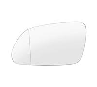 HXVGEGKPYK 1/2X para Octavia MK2 para A5 para Polo 9N 9N3 2004-2009 Retrovisor Gran Angular Convexo Calentado Lado Izquierdo Derecho Espejo Cristal Cristal Espejo Retrovisor(Left)