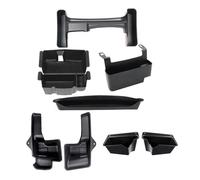 HXVGEGKPYK Apoyabrazos Caja para Wrangler JL para Gladiator JT 2018-2025 Caja Almacenamiento Asidero Pasajero Reposabrazos Consola Central Bandeja Palanca Cambios Organizador bajo(2)