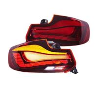 HXVGEGKPYK Grupo Óptico Trasero para 2 Series F22 F23 M2 F87 2014-2021 Luces Traseras Iluminación Dinámica Piloto Trasero Coche(Red Clear)