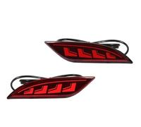 HXVGEGKPYK Grupo Óptico Trasero para Malibu XL 2016 2017 2018, Carcasa Roja Señal Giro Dinámica, Reflector Advertencia Freno Montaje Luz Trasero para Conducción De Coche Piloto Trasero Coche(Style B)