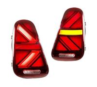 HXVGEGKPYK Grupo Óptico Trasero para R Series 1th Gen R50 R52 R53 2001-2006 Luces Traseras Señal De Giro Secuencial con Iluminación De Bienvenida Dinámica Piloto Trasero Coche(Red)
