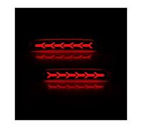 HXVGEGKPYK Grupo Óptico Trasero para Trax 2012-2014 Carcasa Roja 12V Advertencia De Freno Señal De Giro Dinámica Luces Reflectoras De Parachoques Trasero Piloto Trasero Coche(B)