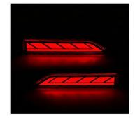 HXVGEGKPYK Grupo Óptico Trasero para Veloz 2021-2023 12V LED Freno para Automóvil Advertencia Dinámica Señal De Giro Luces Reflectoras De Parachoques Trasero Piloto Trasero Coche(B)