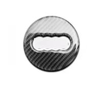 HXVGEGKPYK Molduras Interiores para A1 para A3 para A4 para A5 para A6 para A7 Pegatinas Volante Apariencia Fibra Carbono Accesorios Automóviles Salida De Aire Pegatinas(C Style 9.2cm)