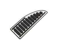 HXVGEGKPYK Pedales Antideslizantes para Compass 2017 2018 2019 2020 Tablero Pie Reposapiés Pedales Cubierta Placa Almohadillas Pedal Coche Cubrepédales Freno(Black)